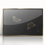 Urban Grunge Art - Butterfly Canvas Print for Modern Wall Decor