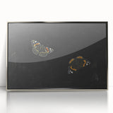 Urban Grunge Art - Butterfly Canvas Print for Modern Wall Decor