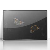 Urban Grunge Art - Butterfly Canvas Print for Modern Wall Decor