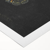 Urban Grunge Art - Butterfly Canvas Print for Modern Wall Decor