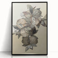 Grunge Citrus Botanical Art - Distressed Vintage Lemon Canvas Print