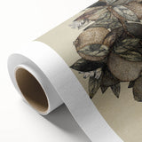 Grunge Citrus Botanical Art - Distressed Vintage Lemon Canvas Print