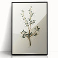 Vintage Grunge Botanical Print - Minimalist Greenery Canvas Wall Art