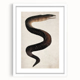 Abstract Grunge Art - Vintage Eel Design - Urban Grunge Canvas Print