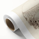 Grunge Wall Art - Skull and Tree Sketch Canvas for Dark Aesthetic Decor