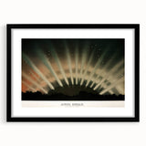 Grunge Wall Art - Abstract Aurora Borealis Canvas Print - Urban Decor
