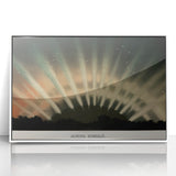 Grunge Wall Art - Abstract Aurora Borealis Canvas Print - Urban Decor