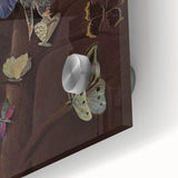 Abstract Grunge Butterfly Canvas - Edgy and Distressed Wall Art Print