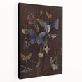Abstract Grunge Butterfly Canvas - Edgy and Distressed Wall Art Print