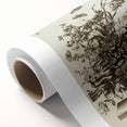 Distressed Grunge Botanical Print - Vintage Floral and Butterfly Art