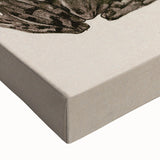 Vintage Grunge Frog Illustration - Distressed Amphibian Wall Art Print