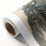 Vintage Grunge Insect Anatomy Print - Detailed Scientific Wall Art