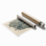 Vintage Grunge Insect Anatomy Print - Detailed Scientific Wall Art