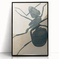 Intricate Grunge Ant Sketch - Vintage Insect Art for Modern Spaces