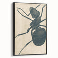 Intricate Grunge Ant Sketch - Vintage Insect Art for Modern Spaces