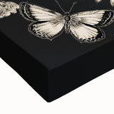 Abstract Grunge Butterfly Wall Art - Urban Grunge Aesthetic Canvas Print