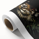 Abstract Grunge Tiger Wall Art - Dark Urban Grunge Canvas Print Decor