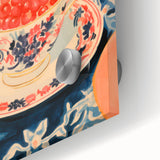 Maximalist Wall Art – Bold and Vibrant Fruit Still Life for Eclectic Decor