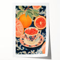 Maximalist Wall Art – Bold and Vibrant Fruit Still Life for Eclectic Decor