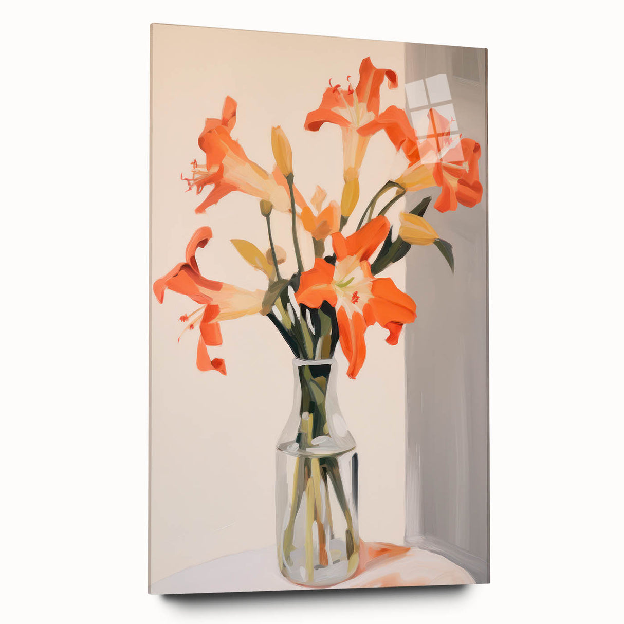 Maximalist Wall Art - Vibrant Floral Eclectic Print for Bold Home Decor