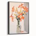 Maximalist Wall Art - Vibrant Floral Eclectic Print for Bold Home Decor