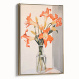 Maximalist Wall Art - Vibrant Floral Eclectic Print for Bold Home Decor