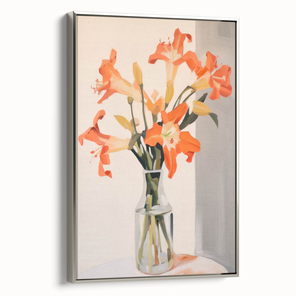 Maximalist Wall Art - Vibrant Floral Eclectic Print for Bold Home Decor
