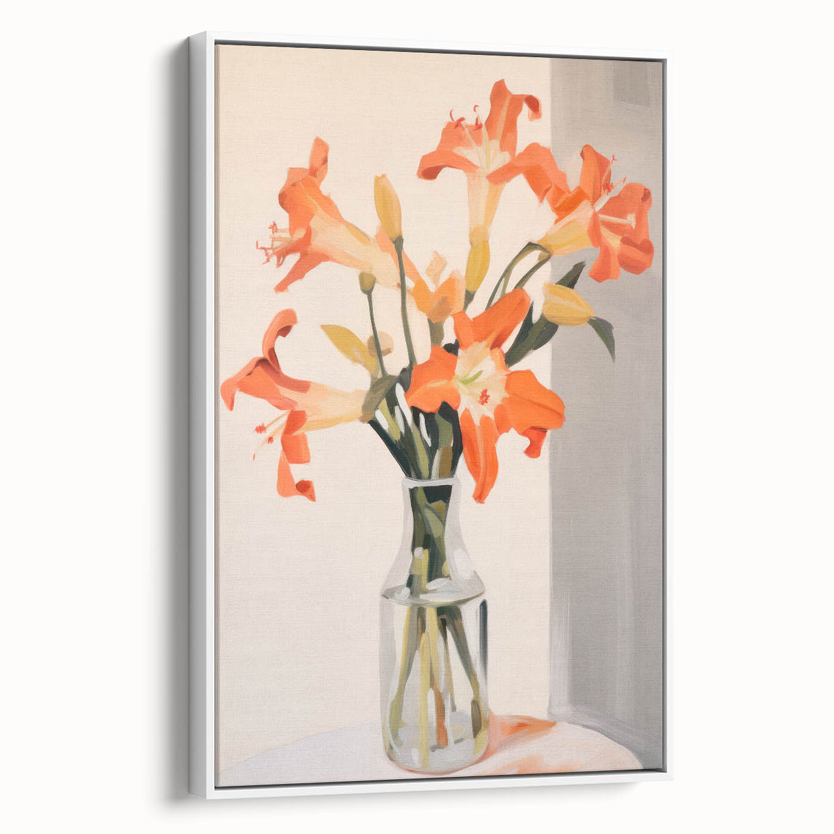 Maximalist Wall Art - Vibrant Floral Eclectic Print for Bold Home Decor