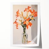 Maximalist Wall Art - Vibrant Floral Eclectic Print for Bold Home Decor