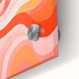 Maximalist Wall Art - Bold Abstract Waves for Eclectic Home Decor