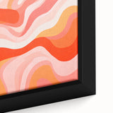 Maximalist Wall Art - Bold Abstract Waves for Eclectic Home Decor