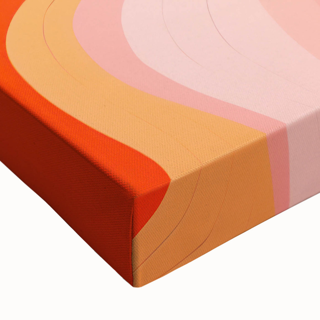 Maximalist Wall Art - Bold Abstract Waves for Eclectic Home Decor