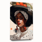 Maximalist Wall Art - Eclectic Bold Portrait for Vibrant Home Decor