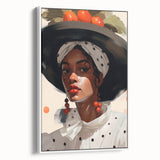 Maximalist Wall Art - Eclectic Bold Portrait for Vibrant Home Decor
