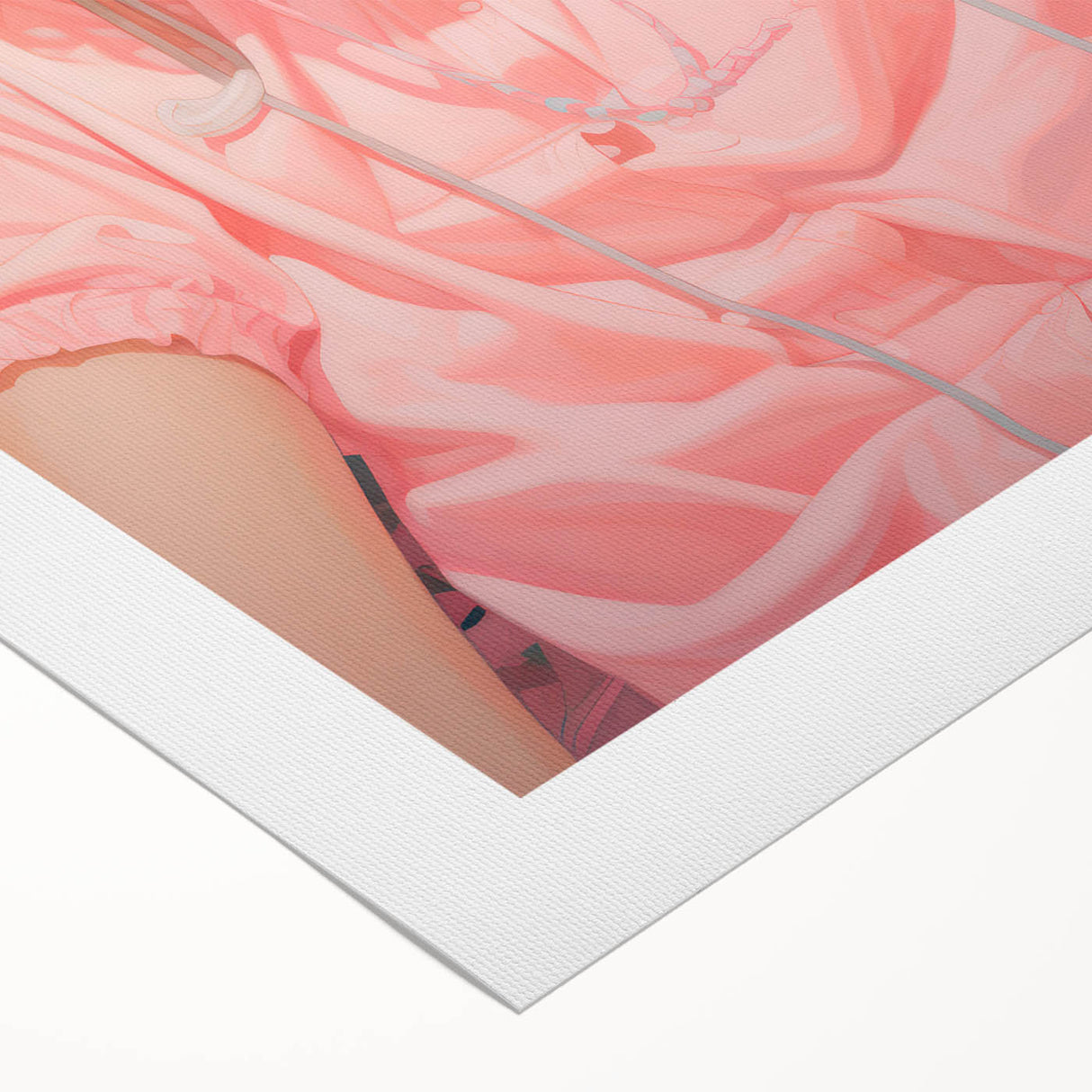 Maximalist Wall Art - Vibrant Eclectic Portrait for Bold Home Decor