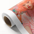 Maximalist Wall Art - Vibrant Eclectic Portrait for Bold Home Decor