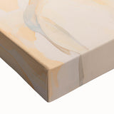 Maximalist Wall Art - Serene Woman with Cat by the Pool in Coastal Setting