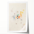Maximalist Abstract Wall Art - Cosmic Energy in Subtle Hues for Modern Decor