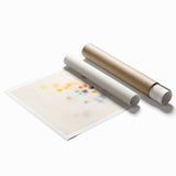 Maximalist Abstract Wall Art - Cosmic Energy in Subtle Hues for Modern Decor