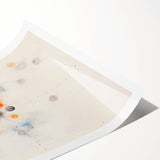 Maximalist Abstract Wall Art - Cosmic Energy in Subtle Hues for Modern Decor