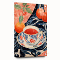 Maximalist Wall Art - Eclectic Bold Decor with Vibrant Tea Cup Design