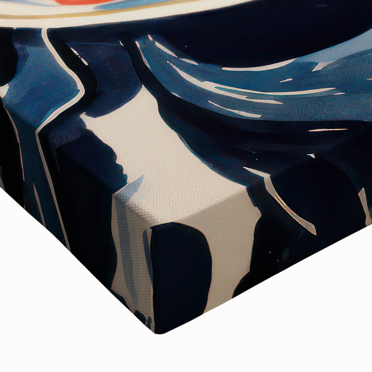 Maximalist Wall Art - Eclectic Bold Decor with Vibrant Tea Cup Design