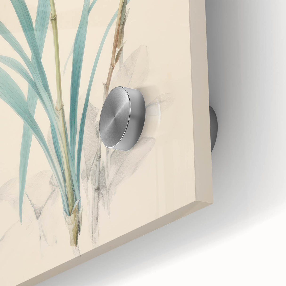 Maximalist Wall Art - Elegant Botanical Orchid Illustration for Home Decor