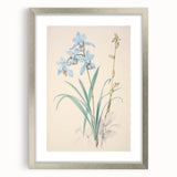 Maximalist Wall Art - Elegant Botanical Orchid Illustration for Home Decor