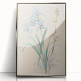 Maximalist Wall Art - Elegant Botanical Orchid Illustration for Home Decor