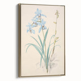 Maximalist Wall Art - Elegant Botanical Orchid Illustration for Home Decor