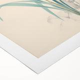 Maximalist Wall Art - Elegant Botanical Orchid Illustration for Home Decor