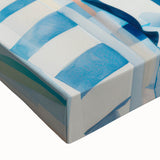 Maximalist Wall Art - Bold Abstract Portrait with Vibrant Tropical Vibes