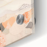 Maximalist Wall Art - Abstract Layered Design with Soft Earthy Tones