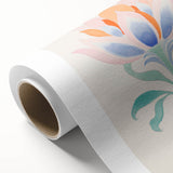 Maximalist Wall Art - Elegant Abstract Floral Design in Pastel Tones